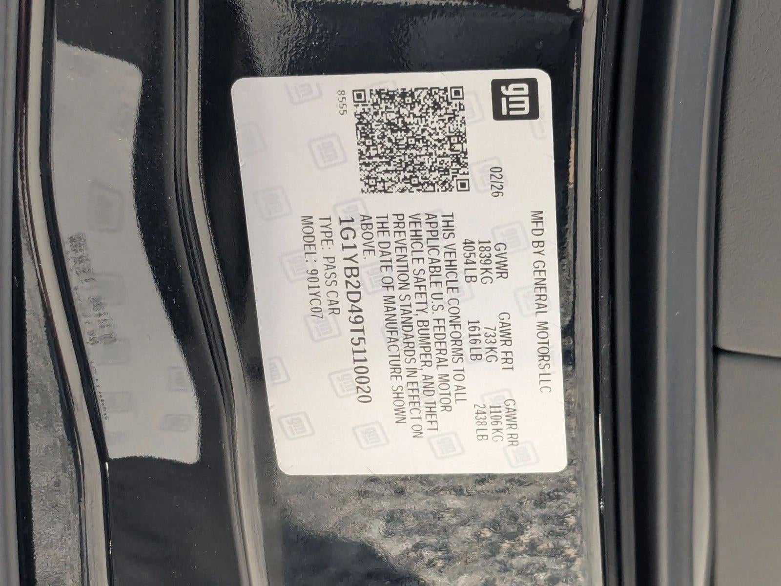 2026 Chevrolet Corvette Stingray 2LT