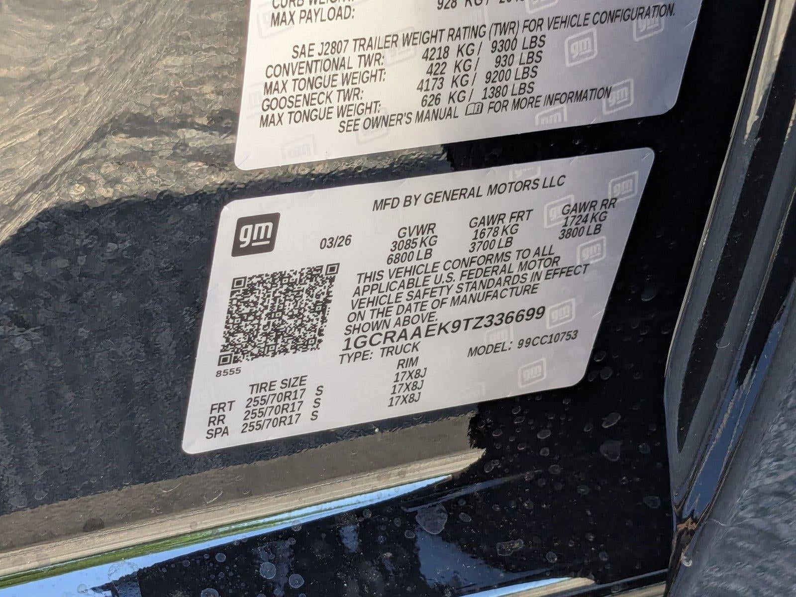 2026 Chevrolet Silverado 1500 WT