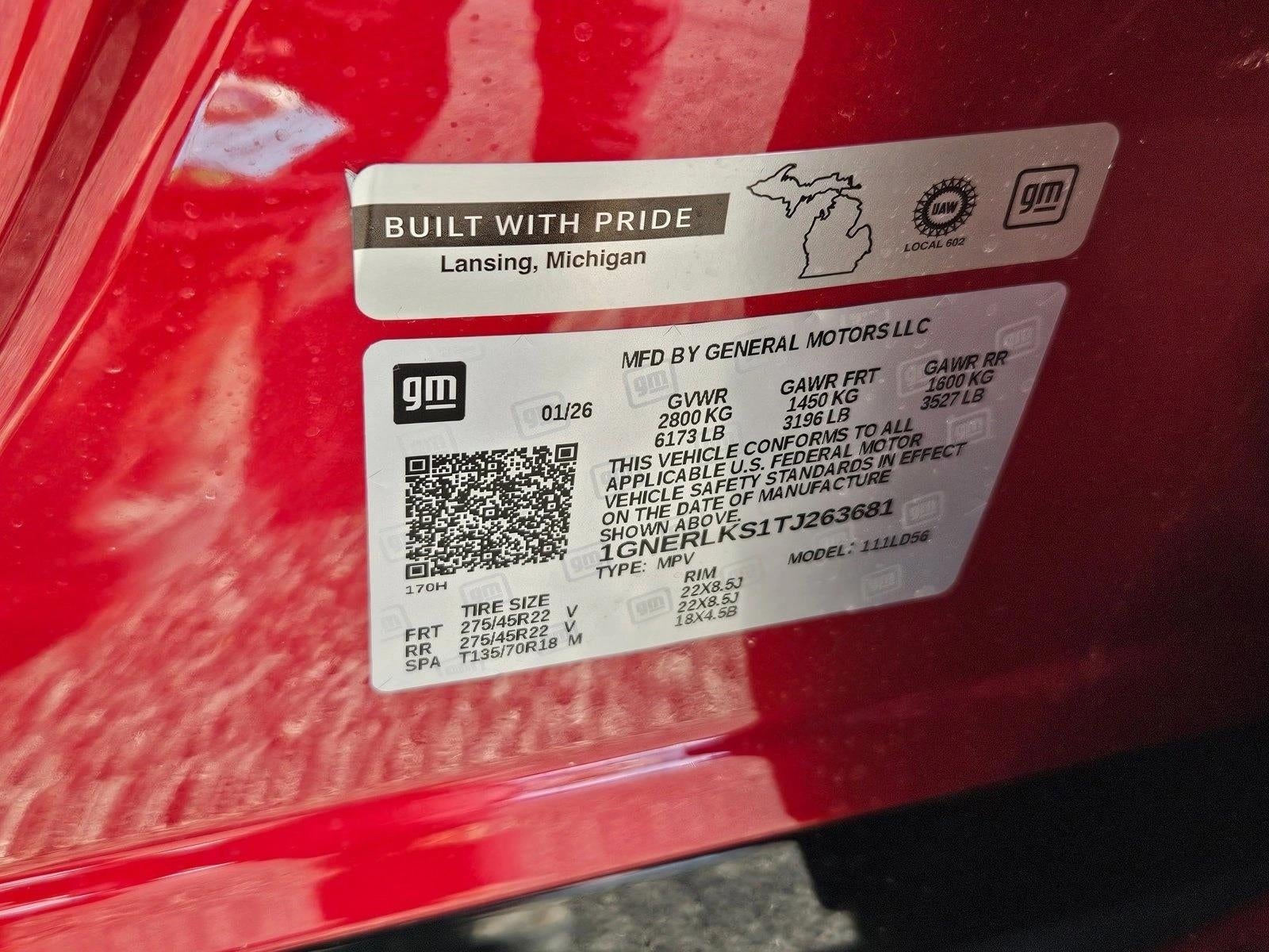 2026 Chevrolet Traverse RS