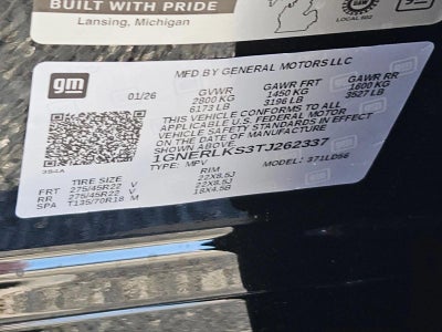 2026 Chevrolet Traverse RS