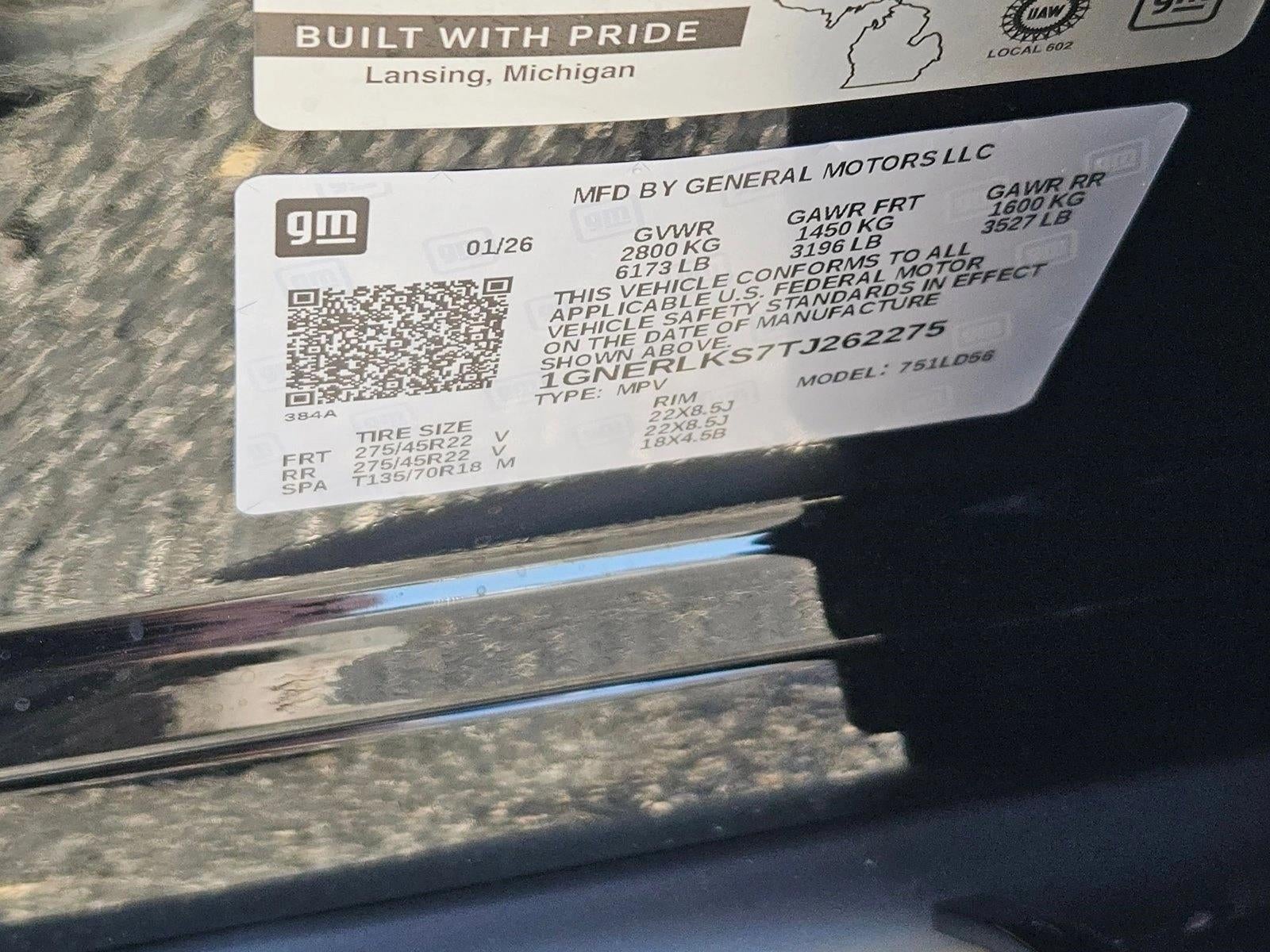 2026 Chevrolet Traverse RS