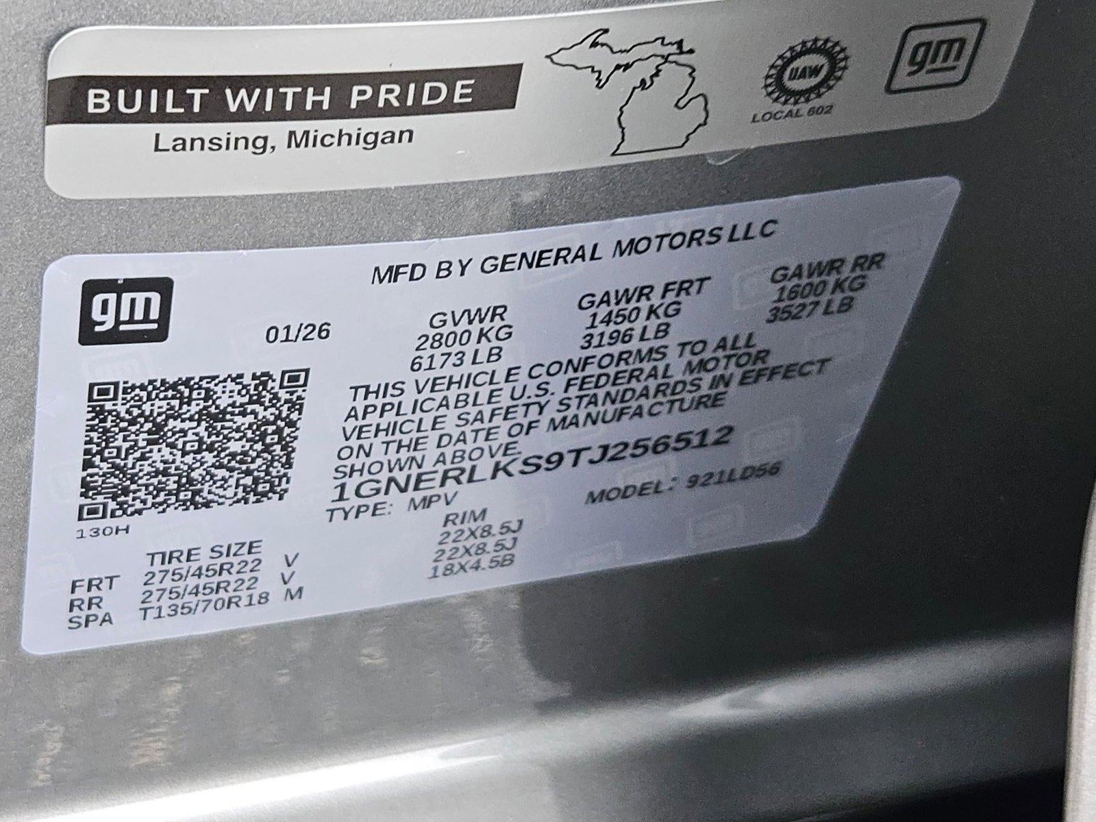 2026 Chevrolet Traverse RS