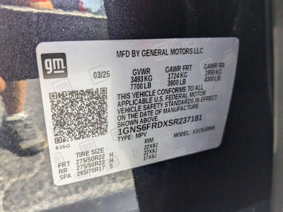 2025 Chevrolet Suburban Premier