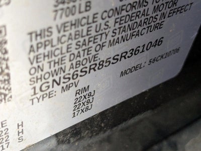 2025 Chevrolet Tahoe Premier