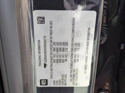 2025 Chevrolet Tahoe Premier