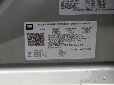 2026 Chevrolet Silverado 1500 RST