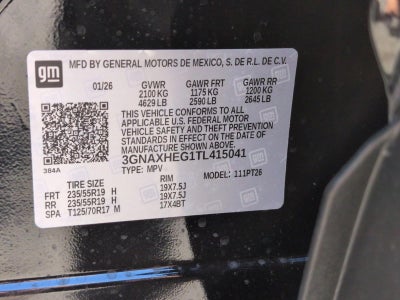 2026 Chevrolet Equinox LT