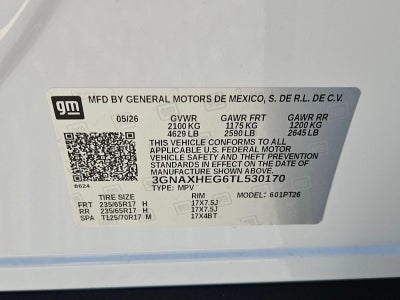 2026 Chevrolet Equinox LT