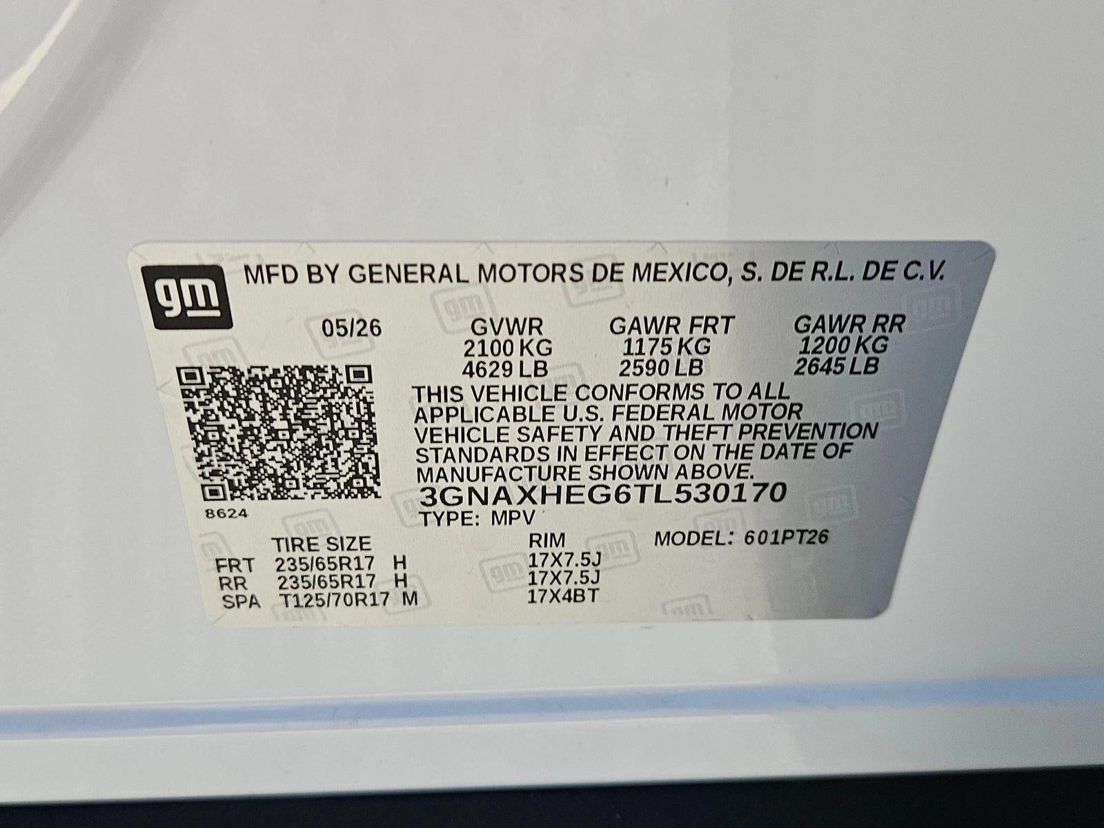 2026 Chevrolet Equinox LT