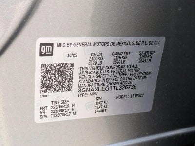 2026 Chevrolet Equinox RS