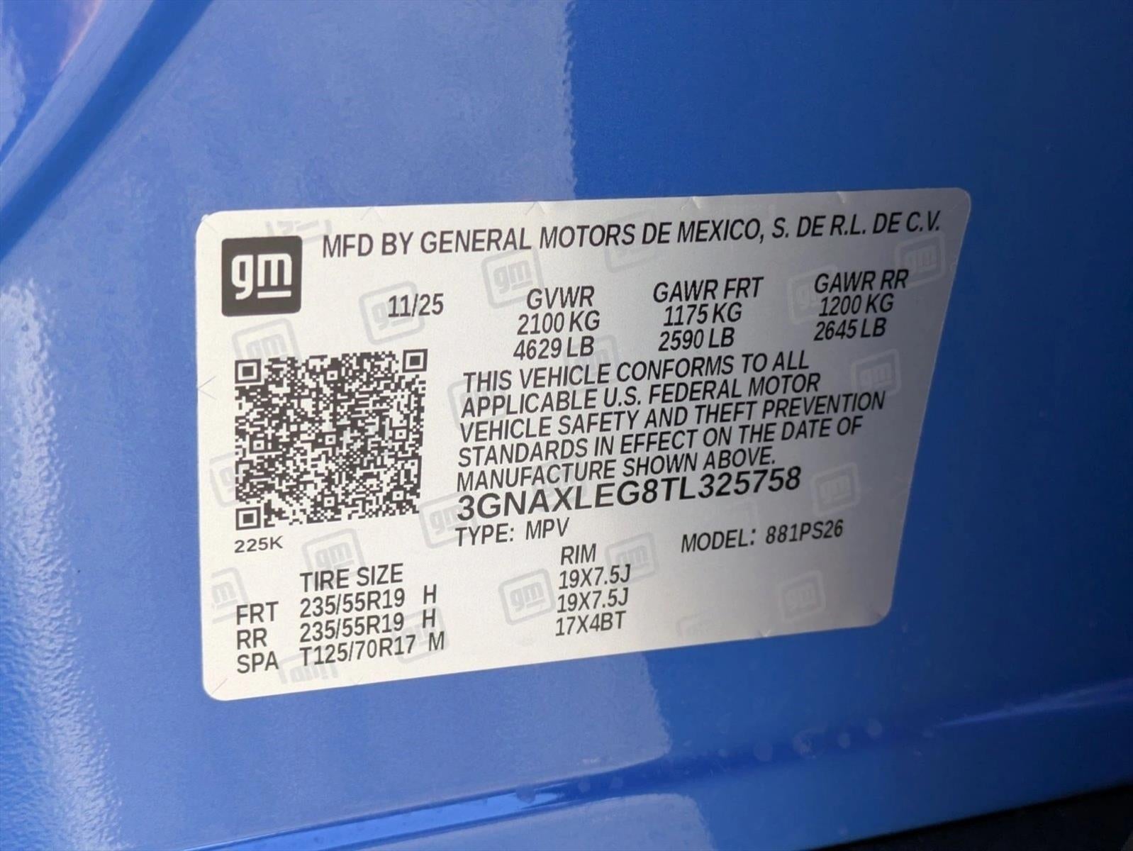 2026 Chevrolet Equinox RS