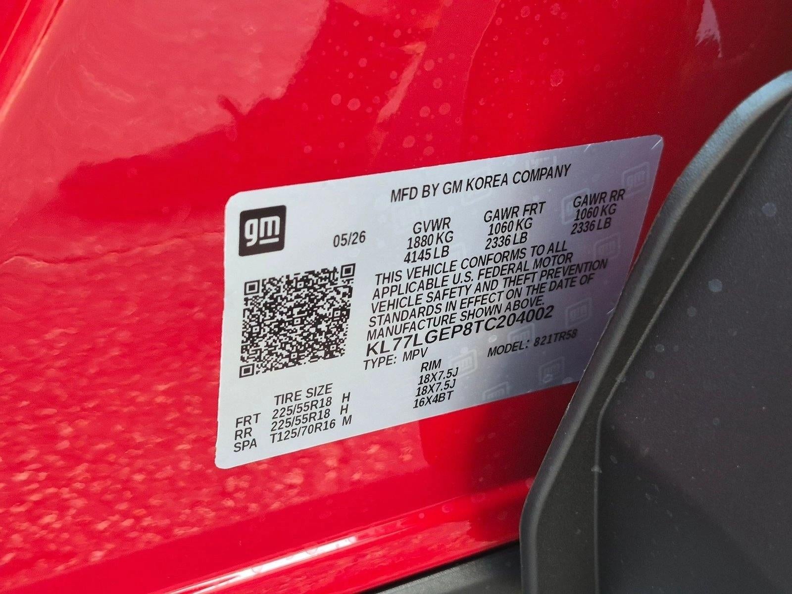 2026 Chevrolet Trax 1RS