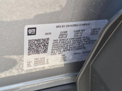 2026 Chevrolet Trax 2RS