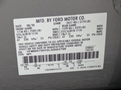 2020 Ford Explorer XLT