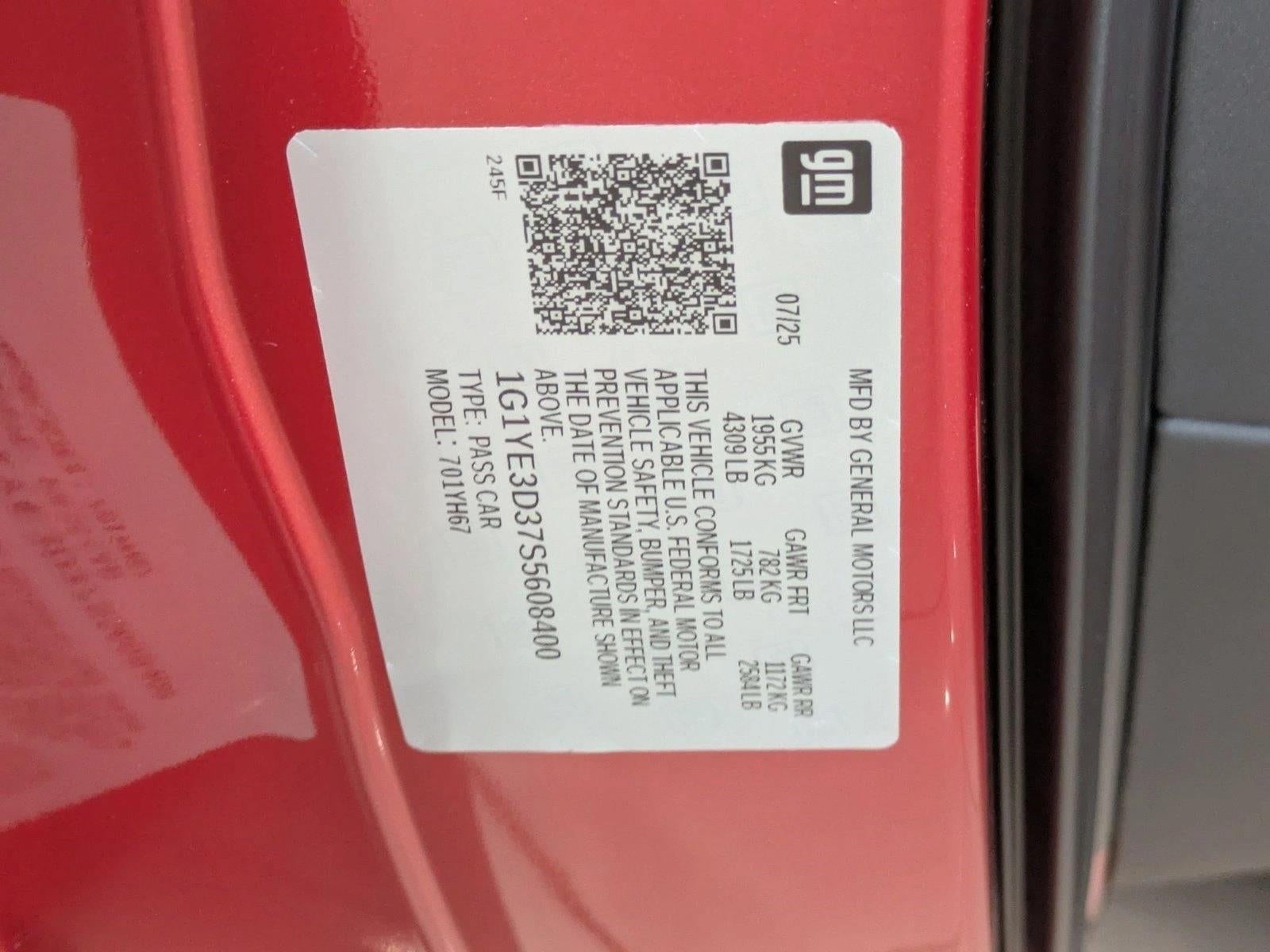 2025 Chevrolet Corvette Z06 2LZ