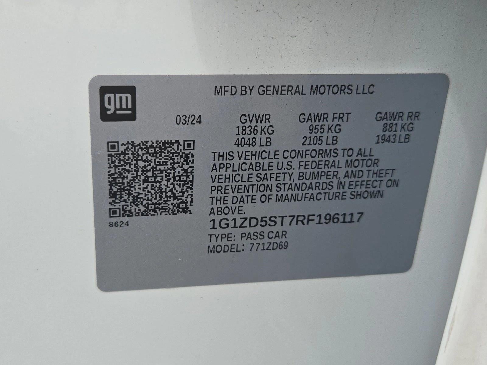 2024 Chevrolet Malibu 1LT