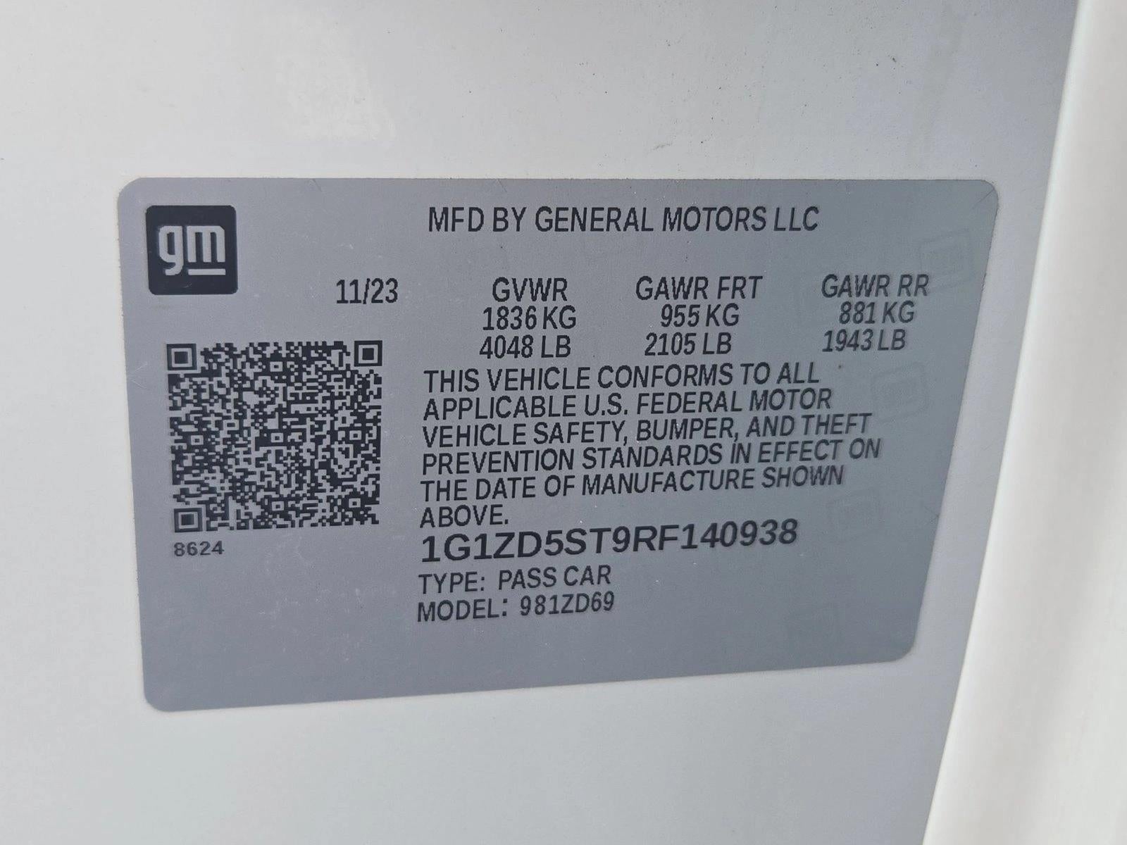 2024 Chevrolet Malibu 1LT