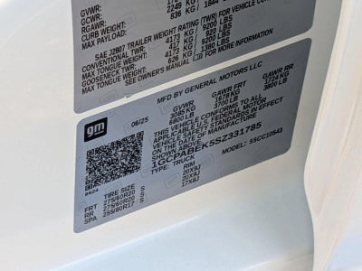 2025 Chevrolet Silverado 1500 Custom