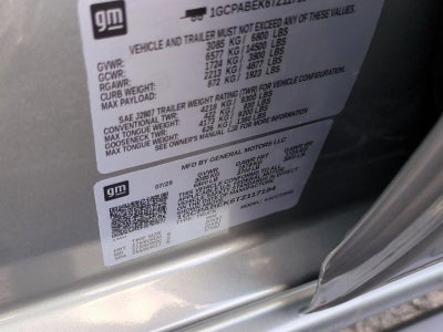 2026 Chevrolet Silverado 1500 Custom