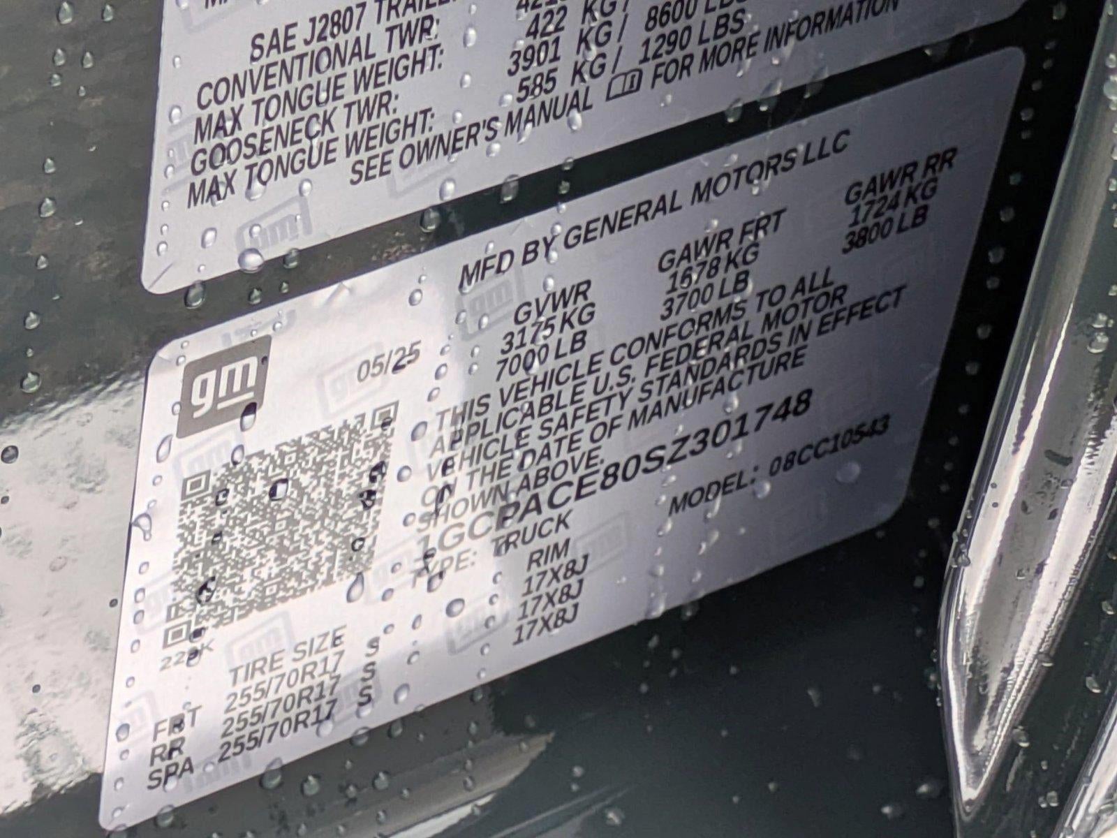 2025 Chevrolet Silverado 1500 LT