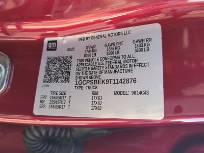 2026 Chevrolet Colorado WT