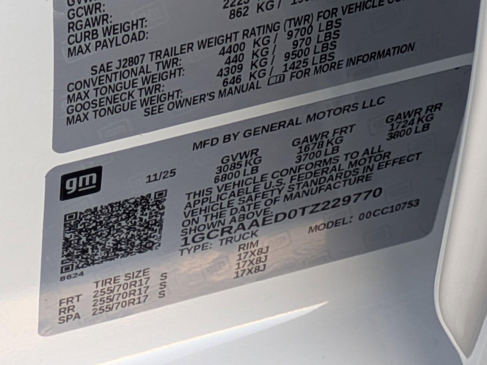 2026 Chevrolet Silverado 1500 WT