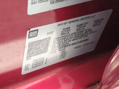 2022 Chevrolet Silverado 1500 LTD Custom