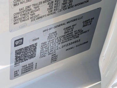 2026 Chevrolet Silverado 1500 LTZ