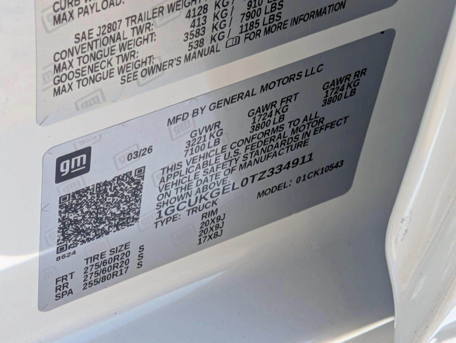 2026 Chevrolet Silverado 1500 LTZ