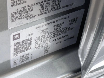 2026 Chevrolet Silverado 1500 LTZ