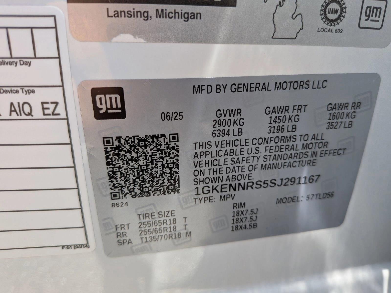2025 GMC Acadia Elevation