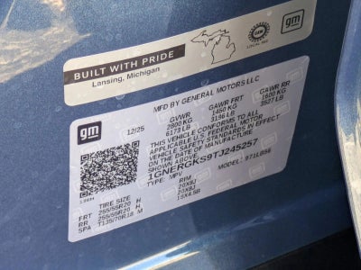 2026 Chevrolet Traverse LT