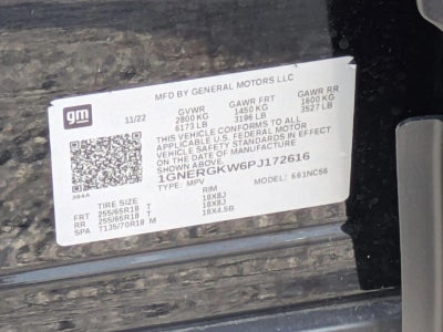 2023 Chevrolet Traverse LT Cloth