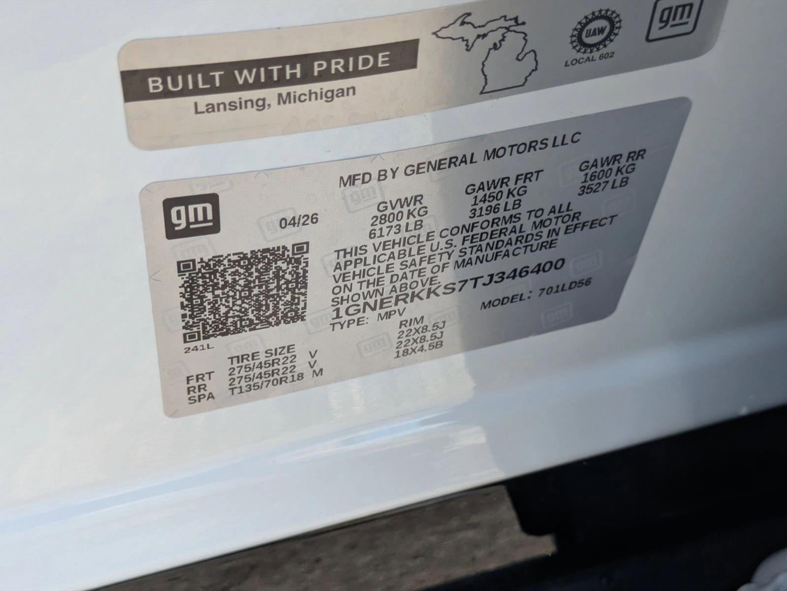 2026 Chevrolet Traverse High Country