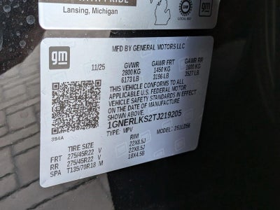 2026 Chevrolet Traverse RS