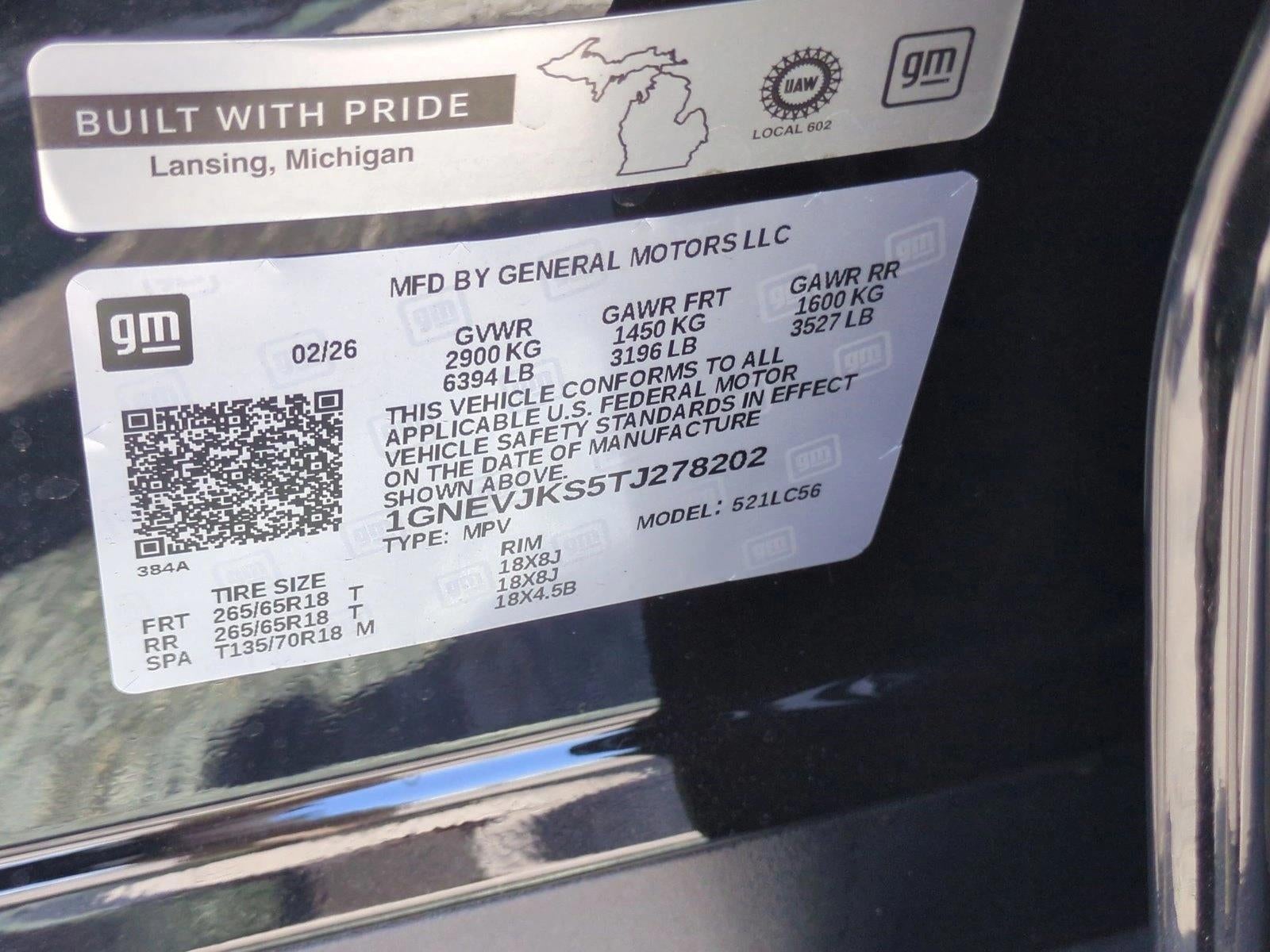 2026 Chevrolet Traverse Z71