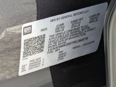 2026 Chevrolet Tahoe LS