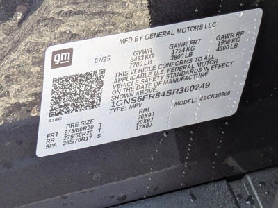 2025 Chevrolet Suburban Premier