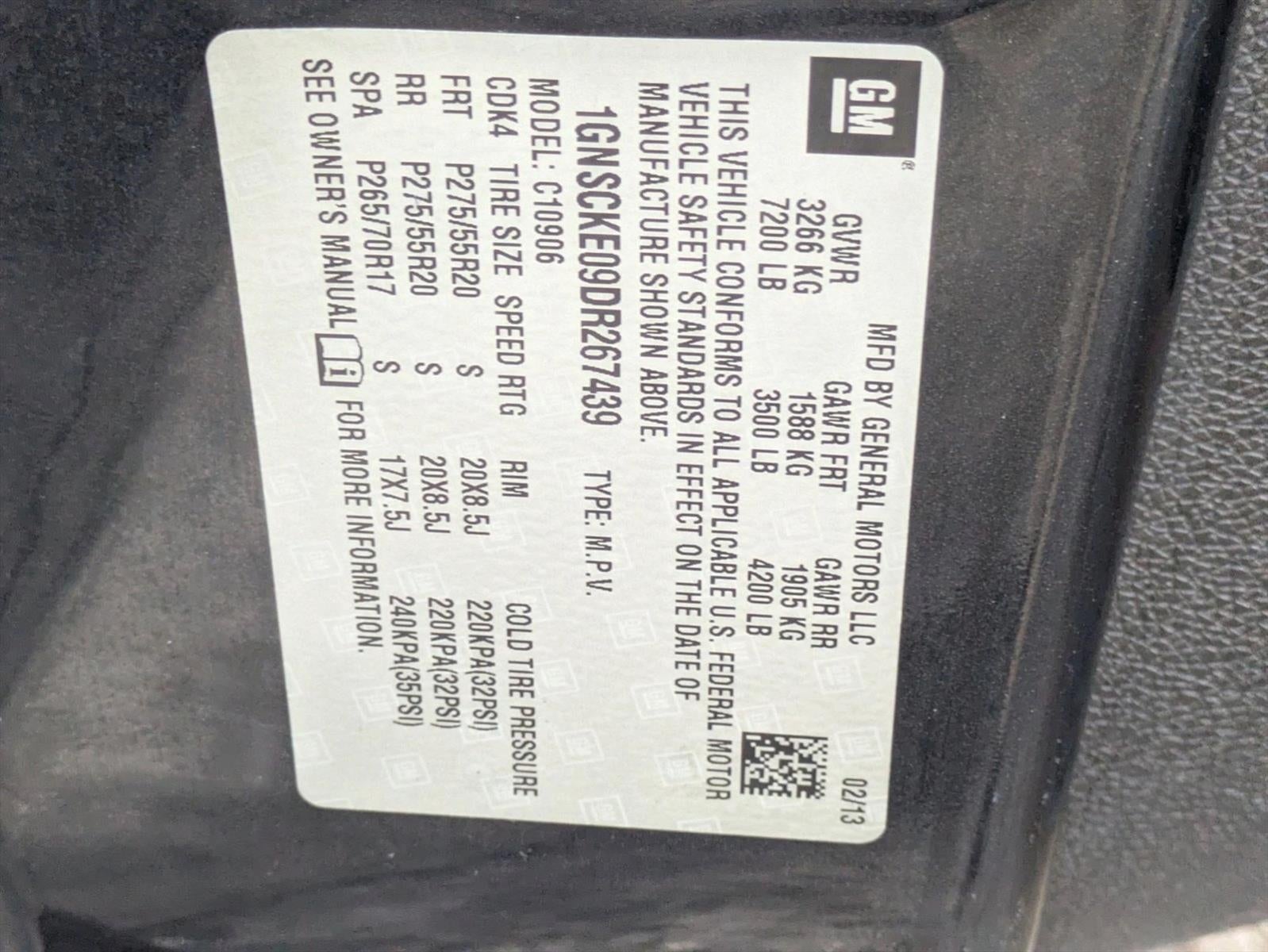 2013 Chevrolet Suburban LTZ