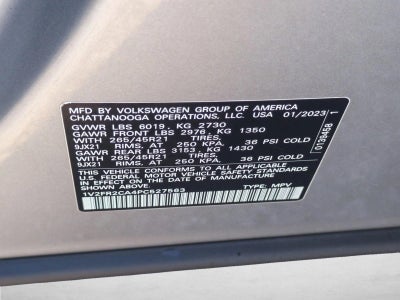 2023 Volkswagen Atlas 3.6L V6 SEL Premium R-Line