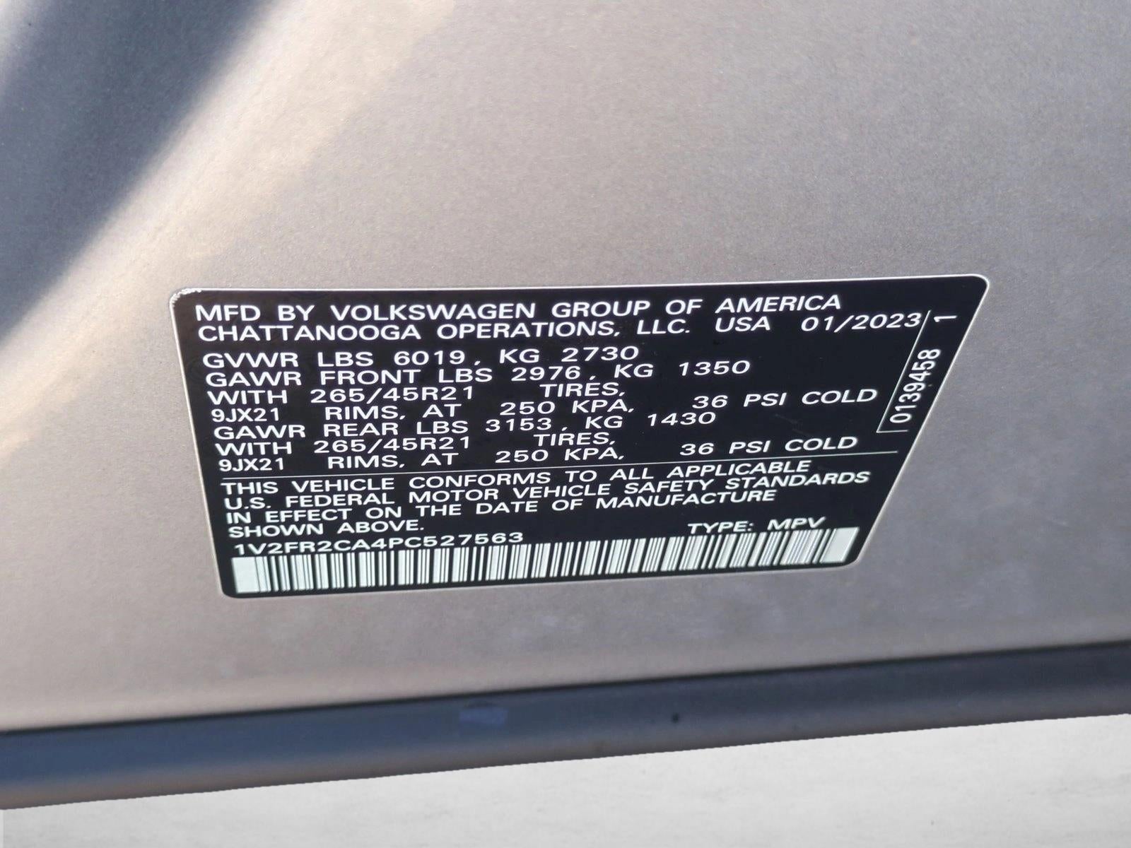 2023 Volkswagen Atlas 3.6L V6 SEL Premium R-Line