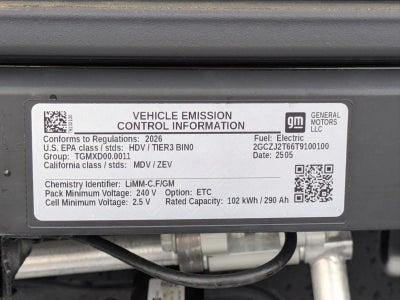 2026 Chevrolet BrightDrop 400 Base