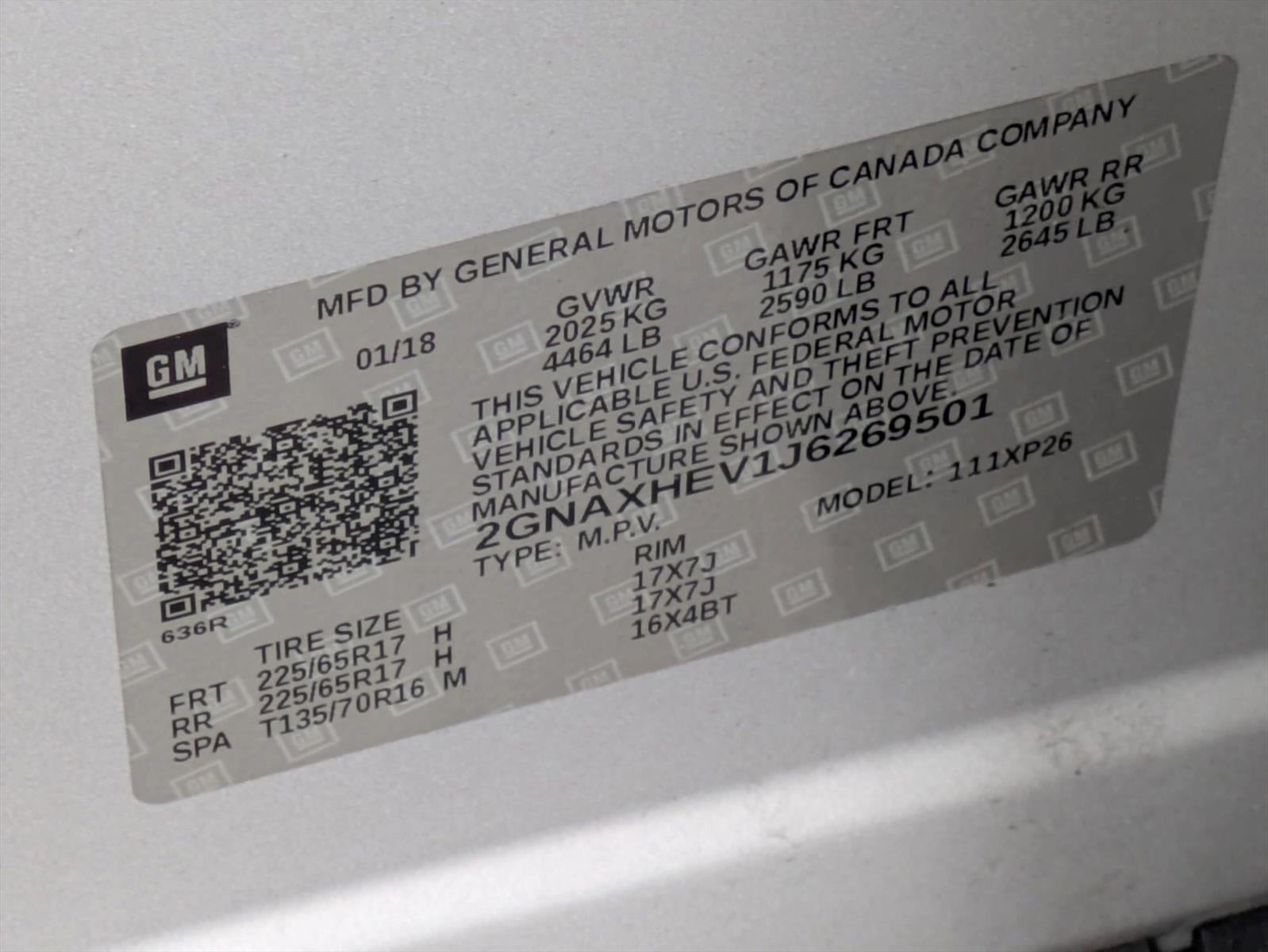 2018 Chevrolet Equinox LS