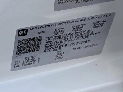 2026 Chevrolet Silverado 1500 LTZ