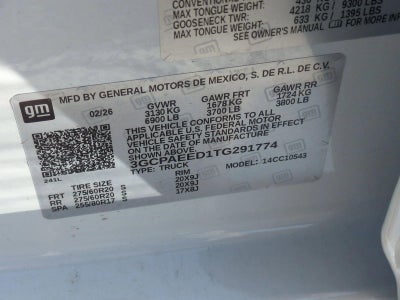 2026 Chevrolet Silverado 1500 LTZ