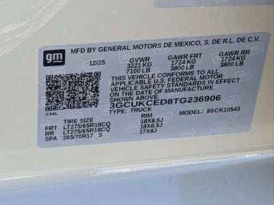 2026 Chevrolet Silverado 1500 Custom Trail Boss