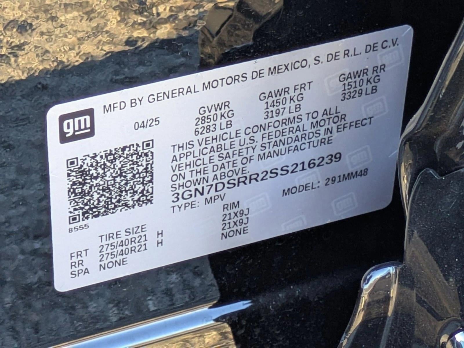 2025 Chevrolet Equinox EV RS