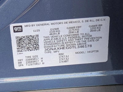 2026 Chevrolet Equinox LT