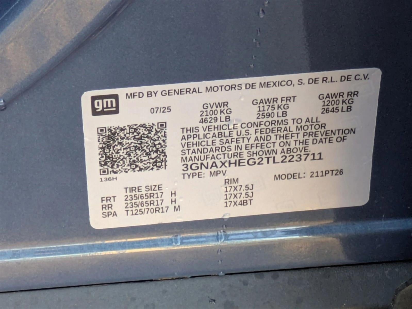 2026 Chevrolet Equinox LT