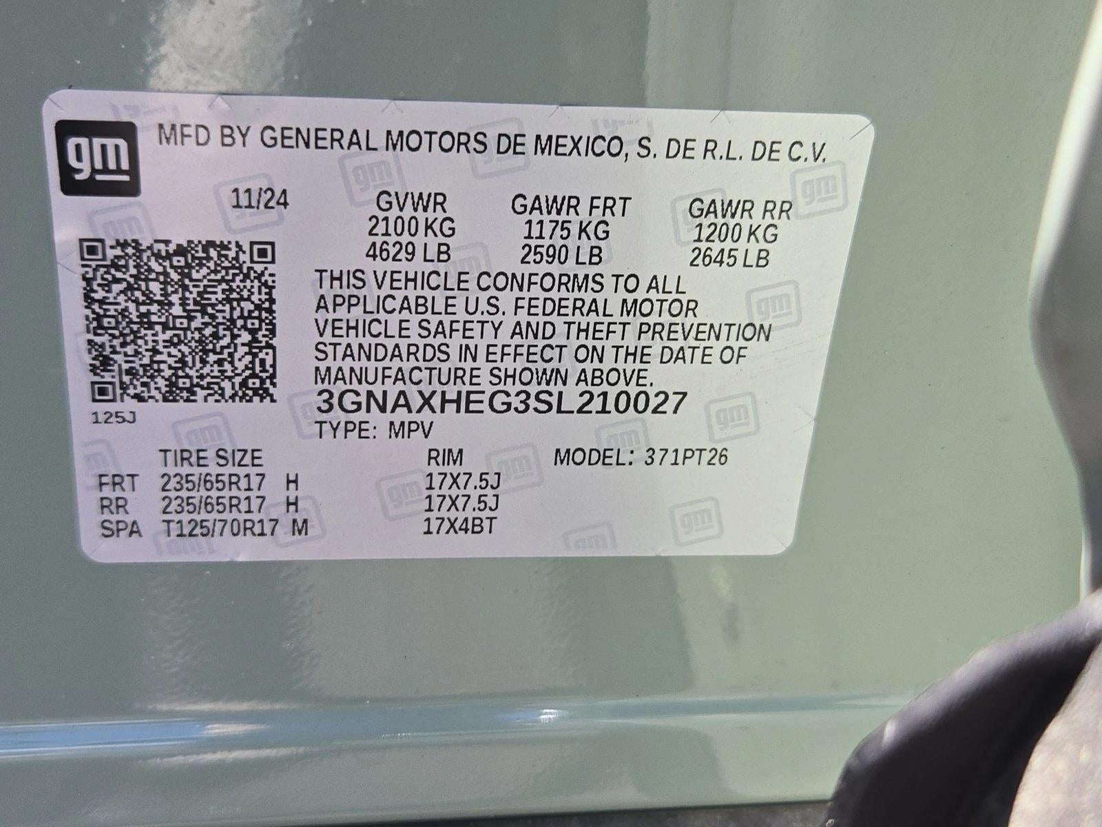 2025 Chevrolet Equinox LT